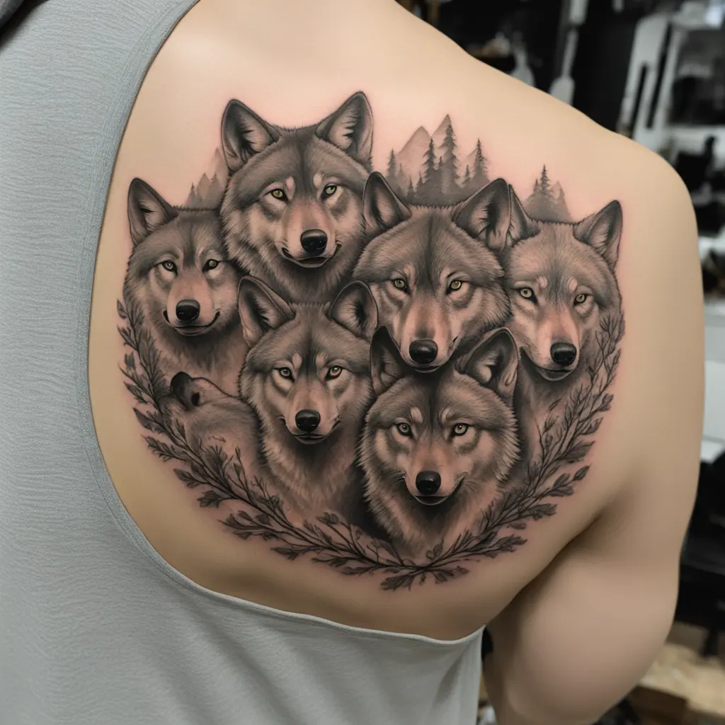 6 wolves