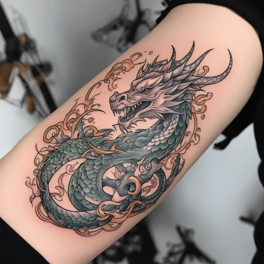 dragon tattoo