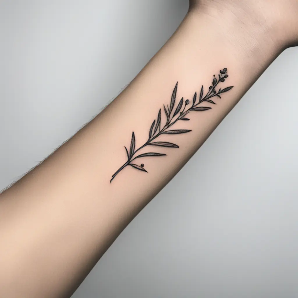 I want you to cut off one olive branch and in its place plant a thorny thorn of the same size and curves.