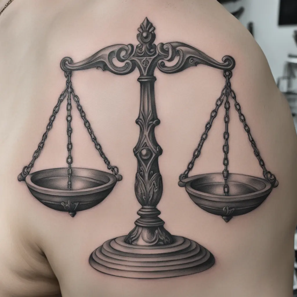 Libra tattoo