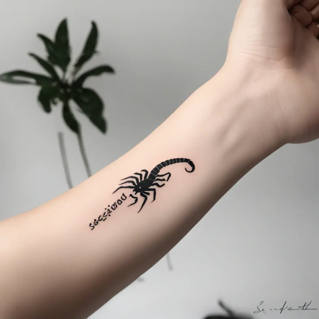 My name: Judit with scorpion and my city name szeged 