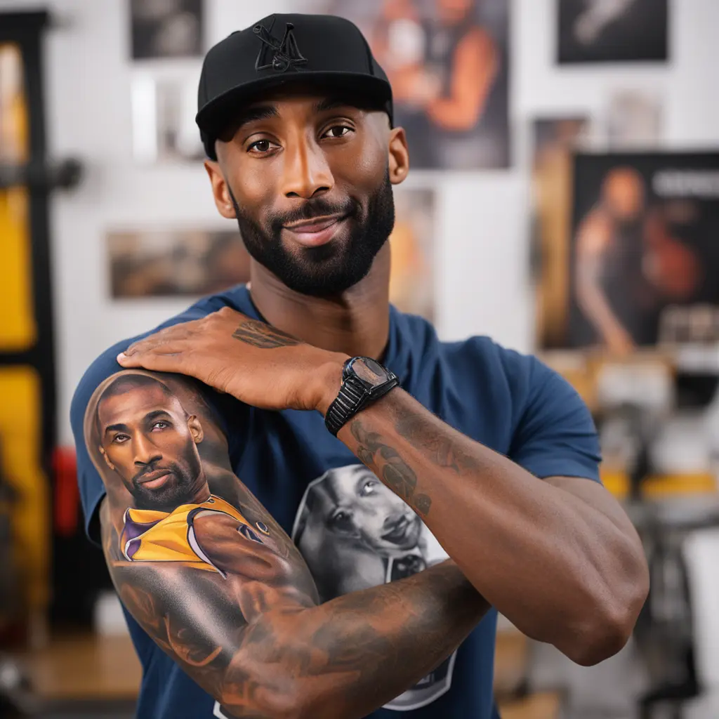 Portrait of Kobe Bryant