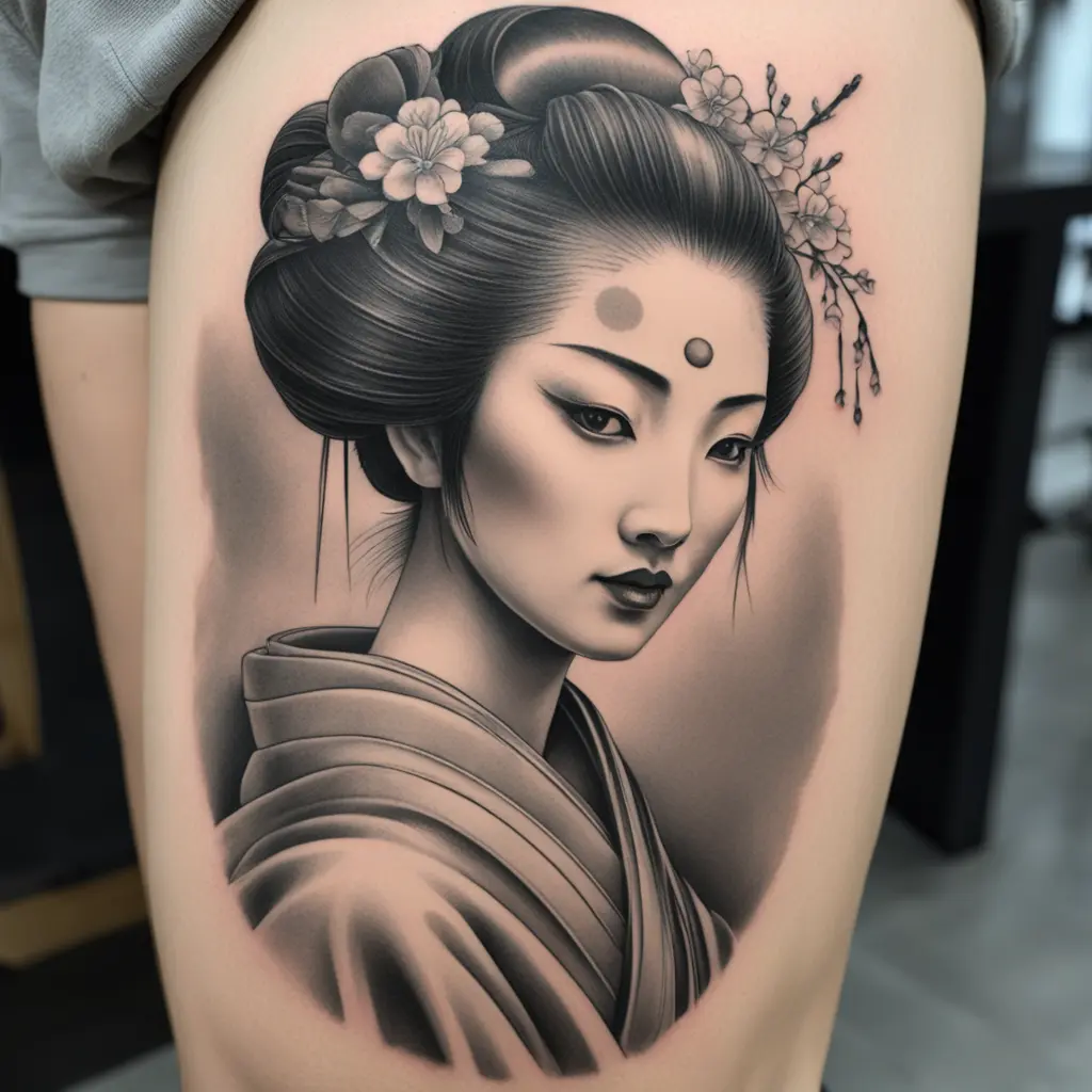  Realistic Geisha 