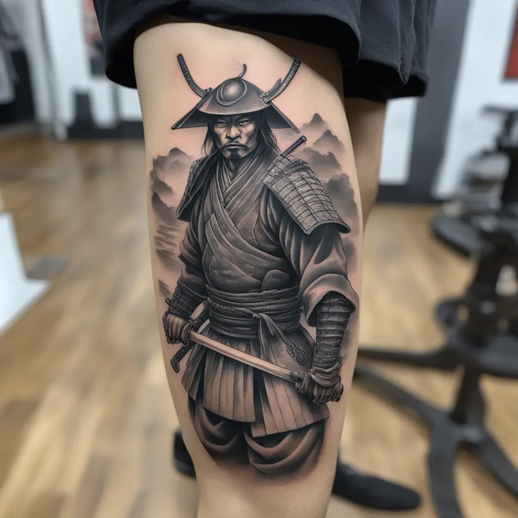 Samurai Edo period brown skin
