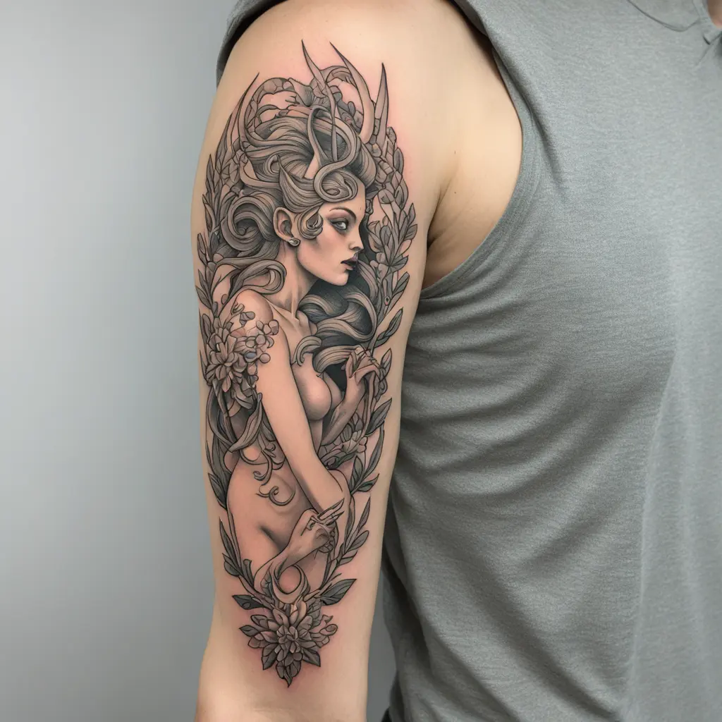 satyr nymph abduction