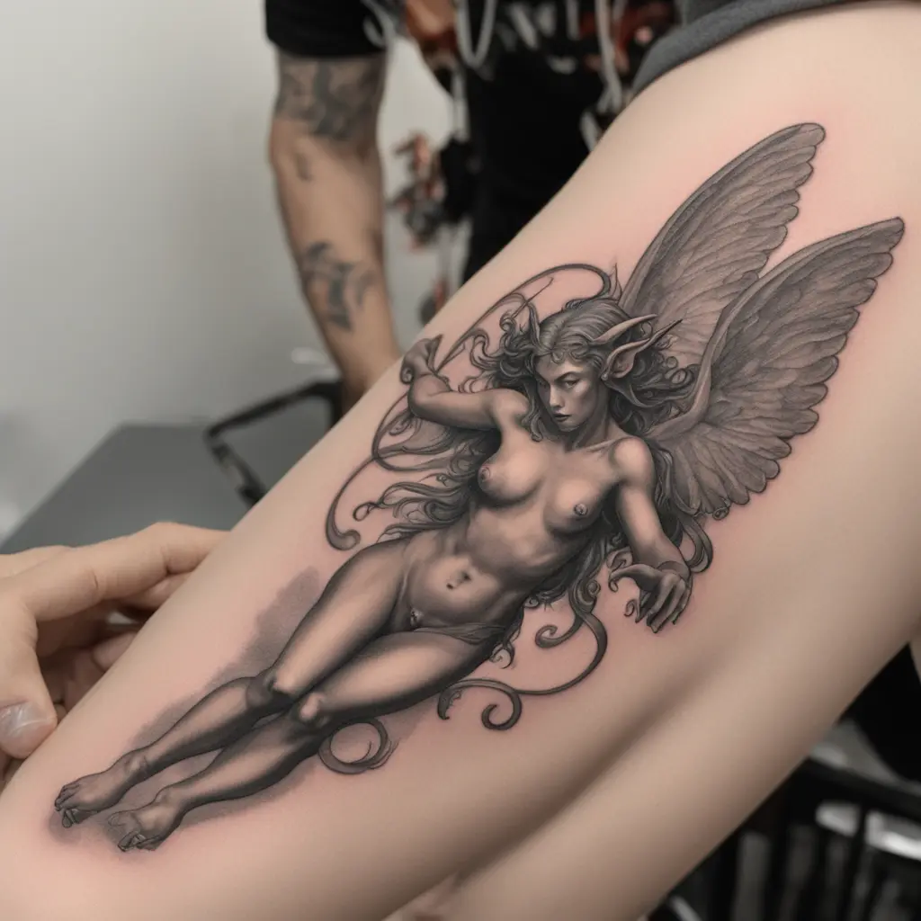 satyr nymph abduction
