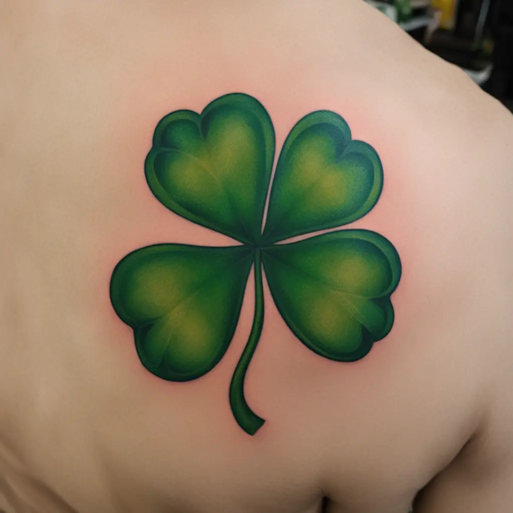 Shamrock for my son Patrick. No names just the shamrock.