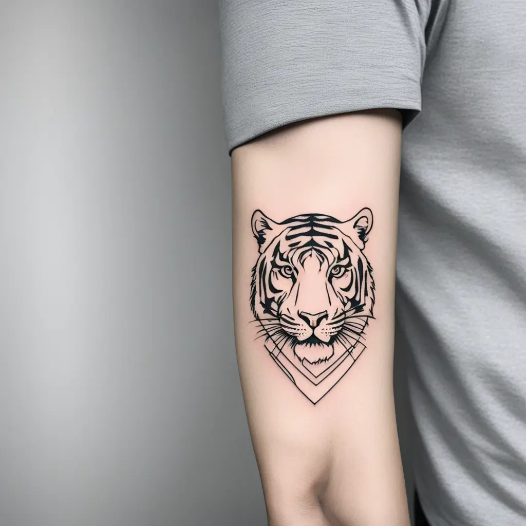 Tiger tattoo Japanese style